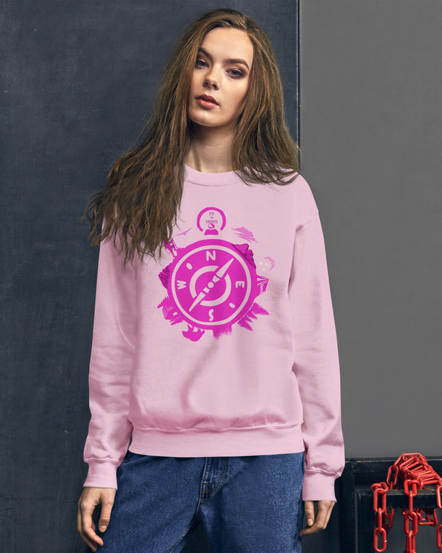 NW to Oregon - Pink - Unisex Sweatshirt
