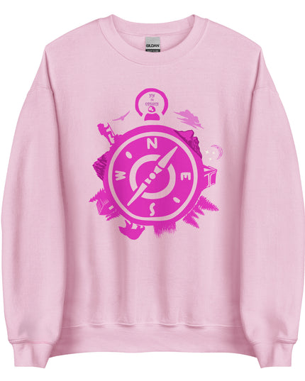 NW to Oregon - Pink - Unisex Sweatshirt