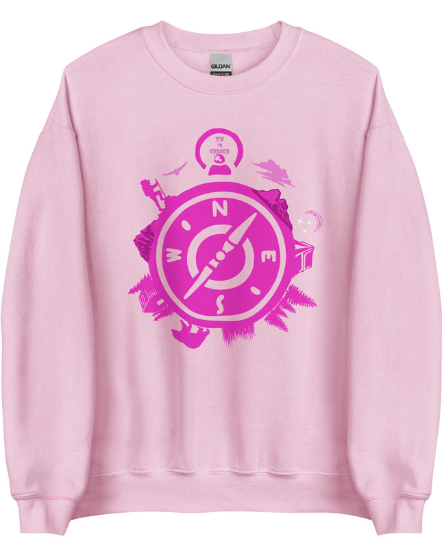 NW to Oregon - Pink - Unisex Sweatshirt