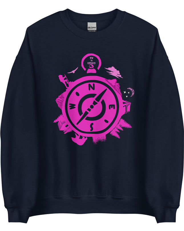 NW to Oregon - Pink - Unisex Sweatshirt