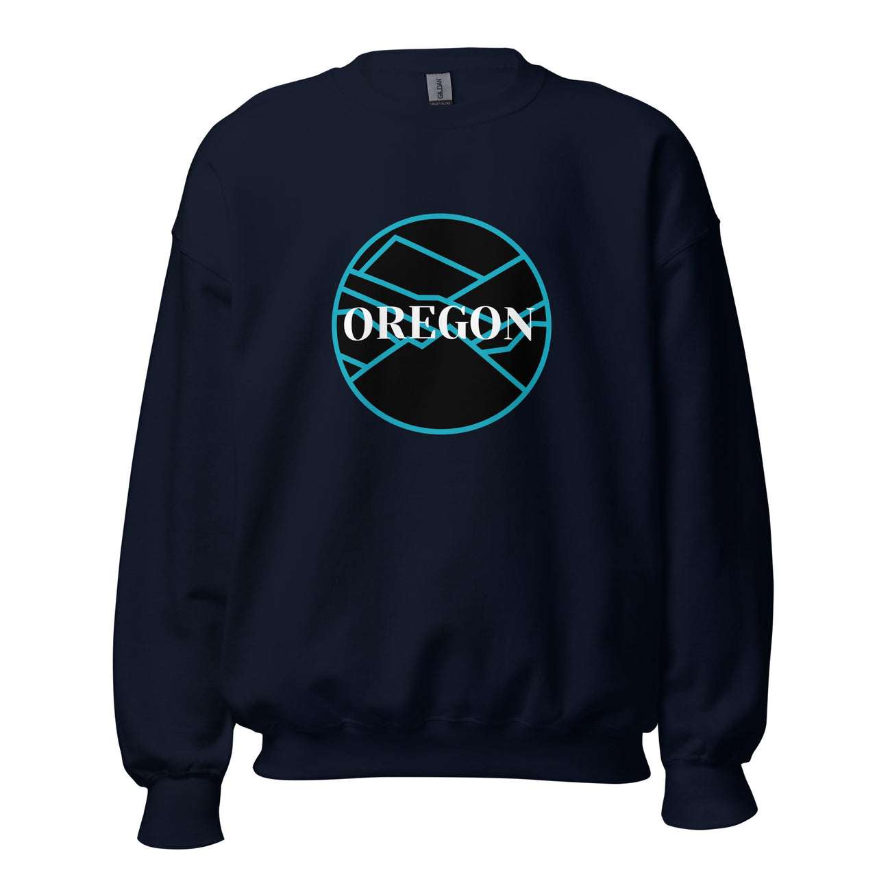 Oregon - Blue/Black - Unisex Sweatshirt