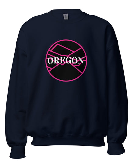 Oregon - Pink/Black - Unisex Sweatshirt