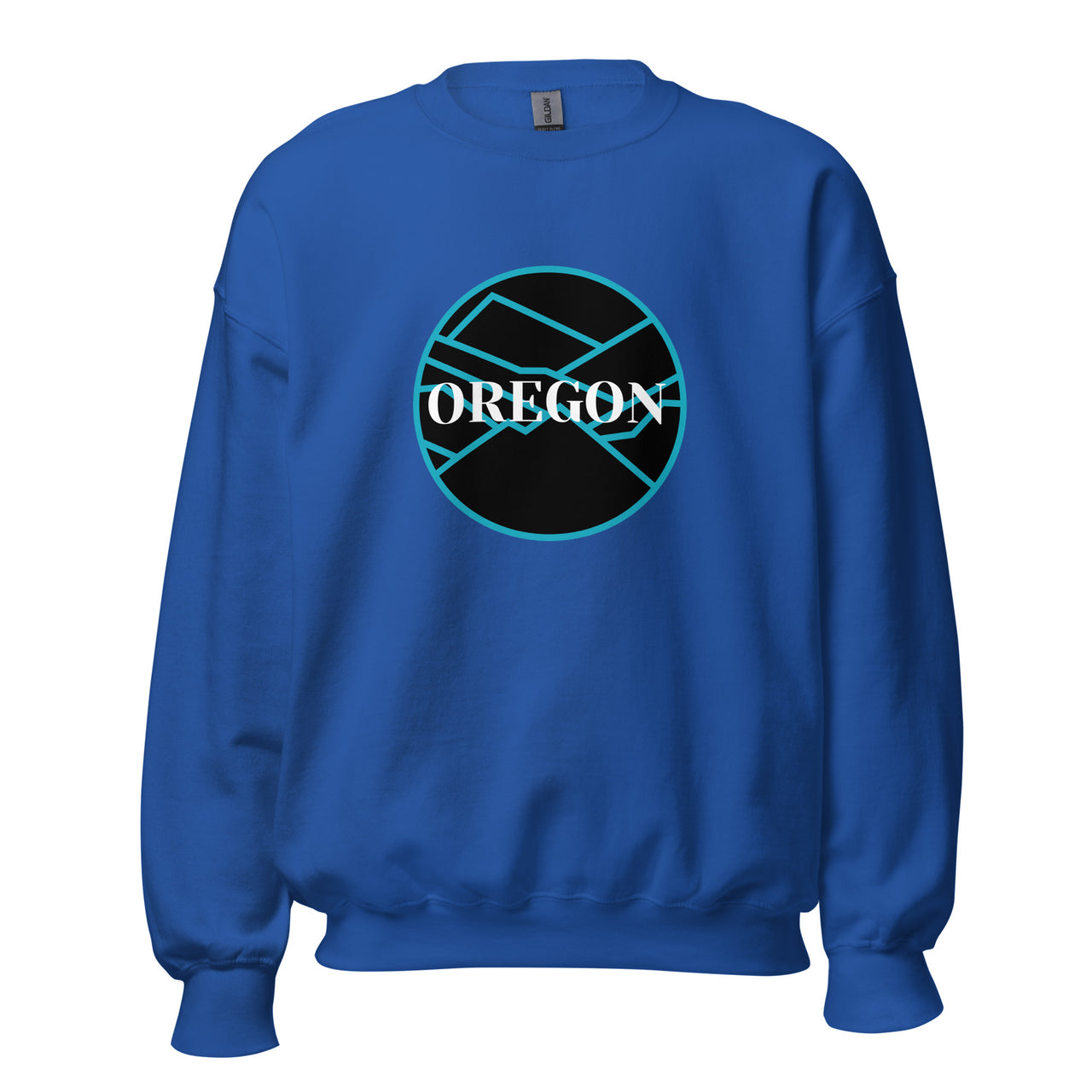 Oregon - Blue/Black - Unisex Sweatshirt