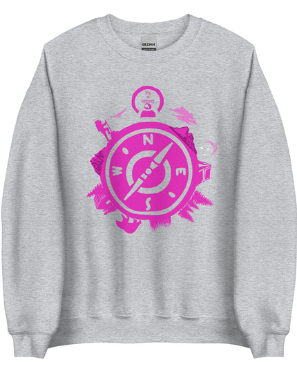 NW to Oregon - Pink - Unisex Sweatshirt
