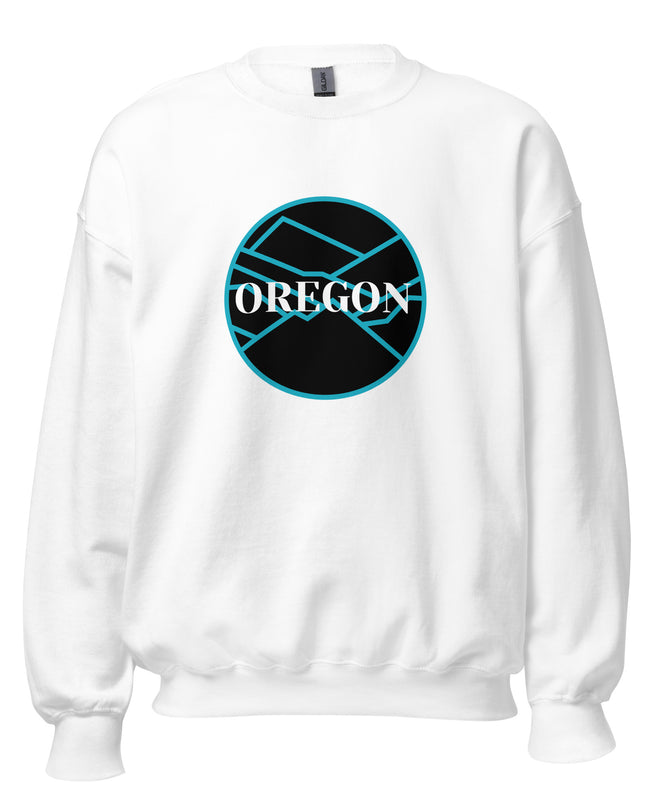 Oregon - Blue/Black - Unisex Sweatshirt