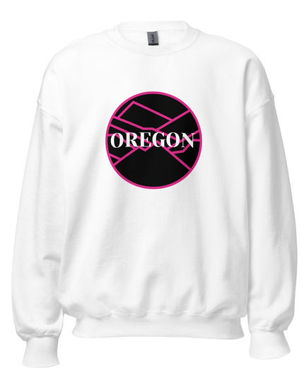 Oregon - Pink/Black - Unisex Sweatshirt