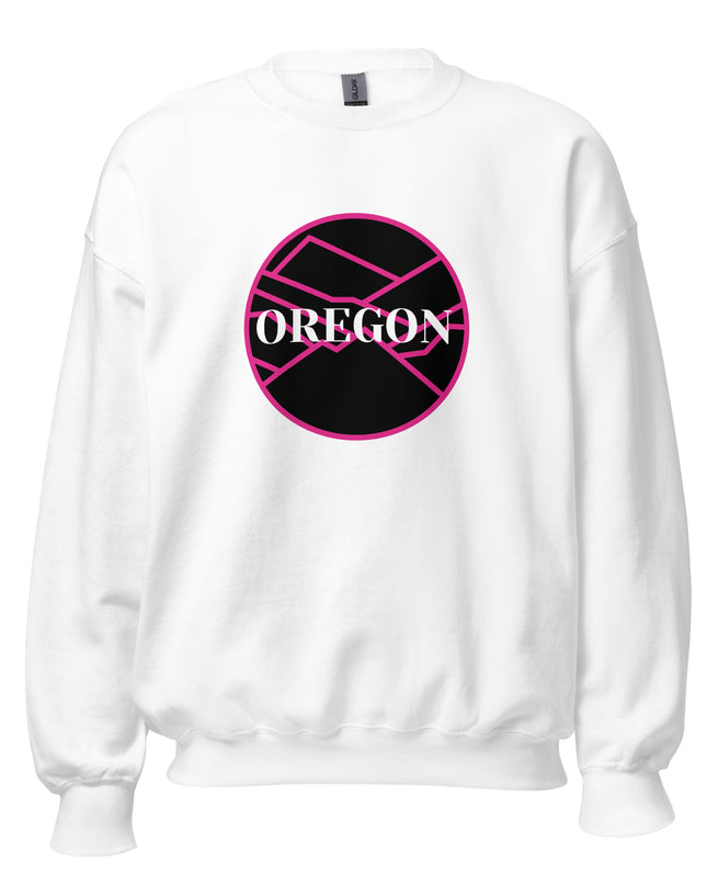 Oregon - Pink/Black - Unisex Sweatshirt