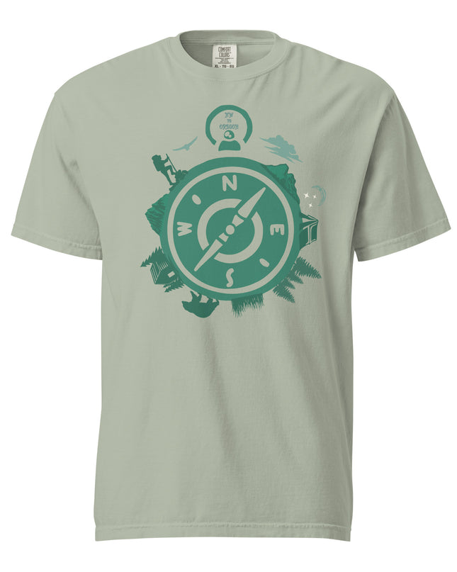 NW to Oregon - Unisex garment-dyed heavyweight t-shirt