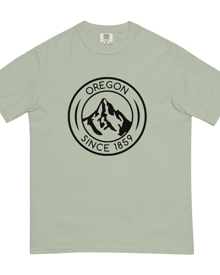 OREGON SINCE 1859 - BLACK - Comfort Colors - Unisex garment-dyed heavyweight t-shirt