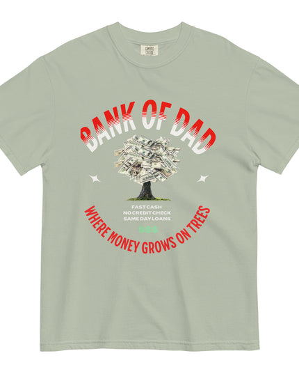 BANK OF DAD - Comfort Colors - Unisex garment-dyed heavyweight t-shirt