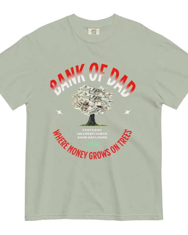 BANK OF DAD - Comfort Colors - Unisex garment-dyed heavyweight t-shirt