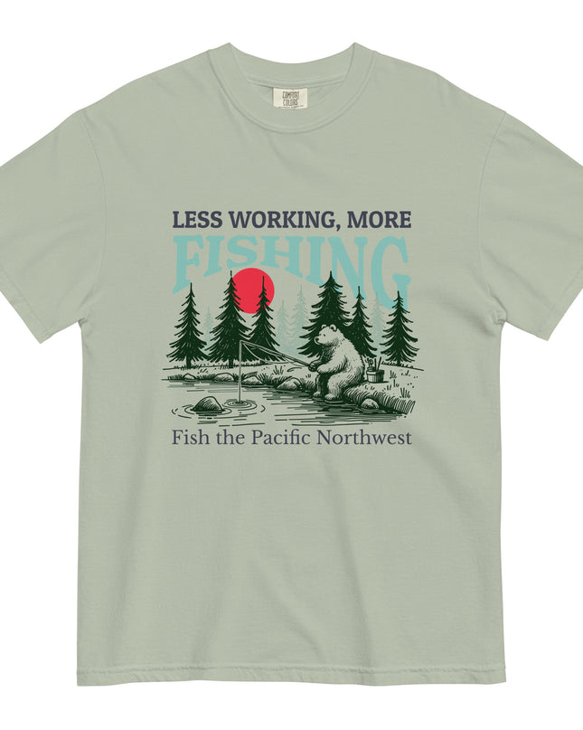 MORE FISHING - Comfort Colors - Unisex garment-dyed heavyweight t-shirt