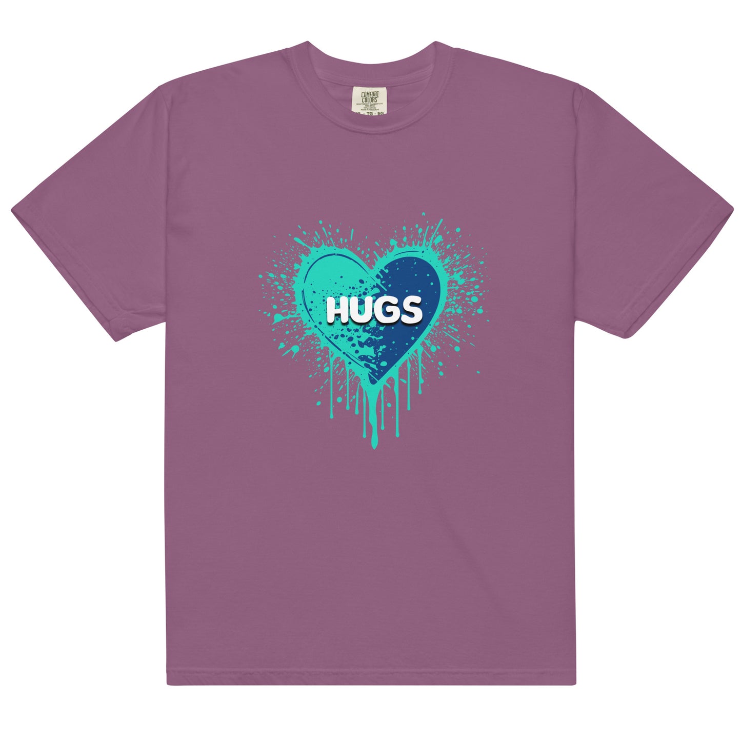 HUGS - COMFORT COLORS - Unisex garment-dyed heavyweight t-shirt