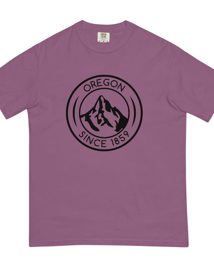OREGON SINCE 1859 - BLACK - Comfort Colors - Unisex garment-dyed heavyweight t-shirt