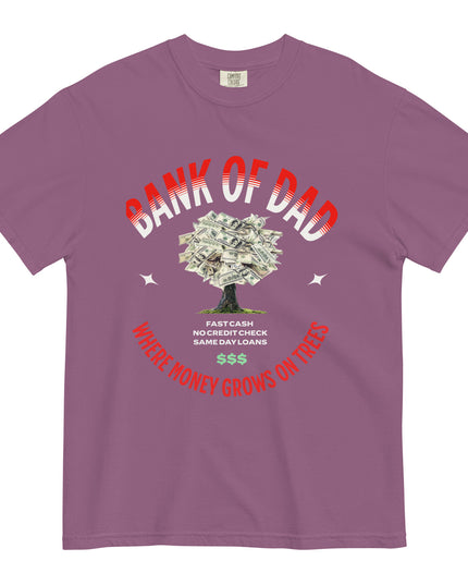 BANK OF DAD - Comfort Colors - Unisex garment-dyed heavyweight t-shirt