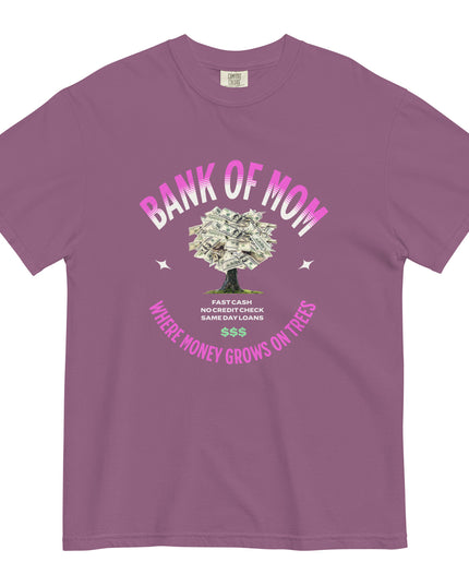 BANK OF MOM - Comfort Colors - Unisex garment-dyed heavyweight t-shirt