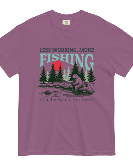 MORE FISHING - Comfort Colors - Unisex garment-dyed heavyweight t-shirt