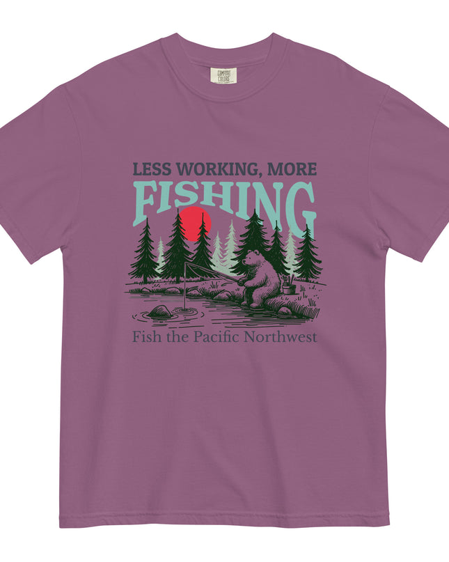 MORE FISHING - Comfort Colors - Unisex garment-dyed heavyweight t-shirt