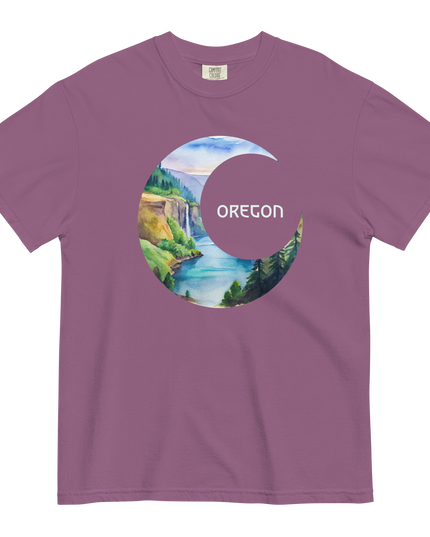 OREGON MOON- COMFORT COLORS - Unisex garment-dyed heavyweight t-shirt