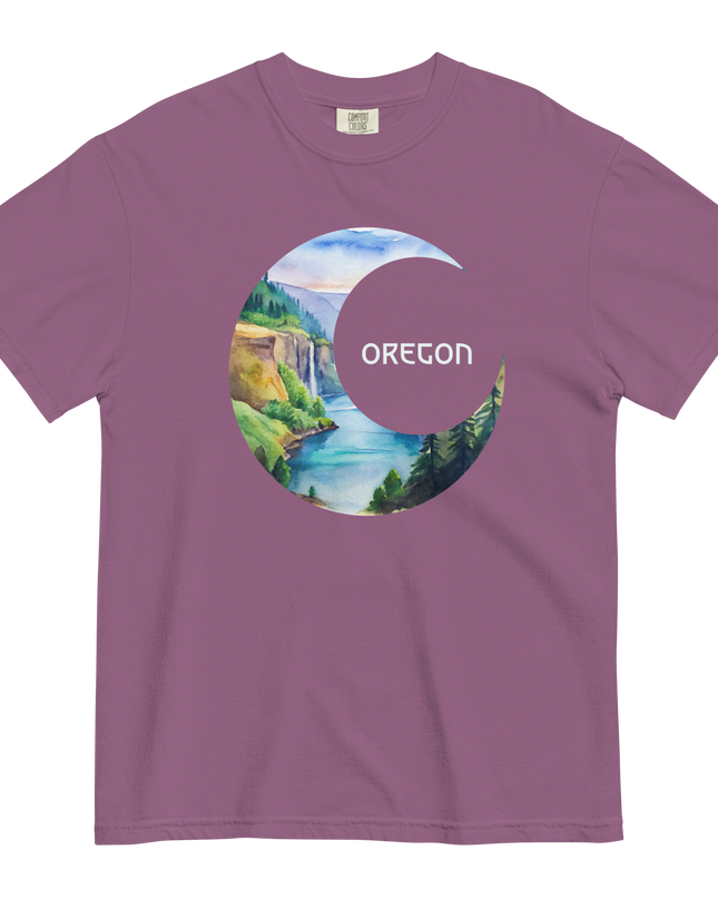 OREGON MOON- COMFORT COLORS - Unisex garment-dyed heavyweight t-shirt