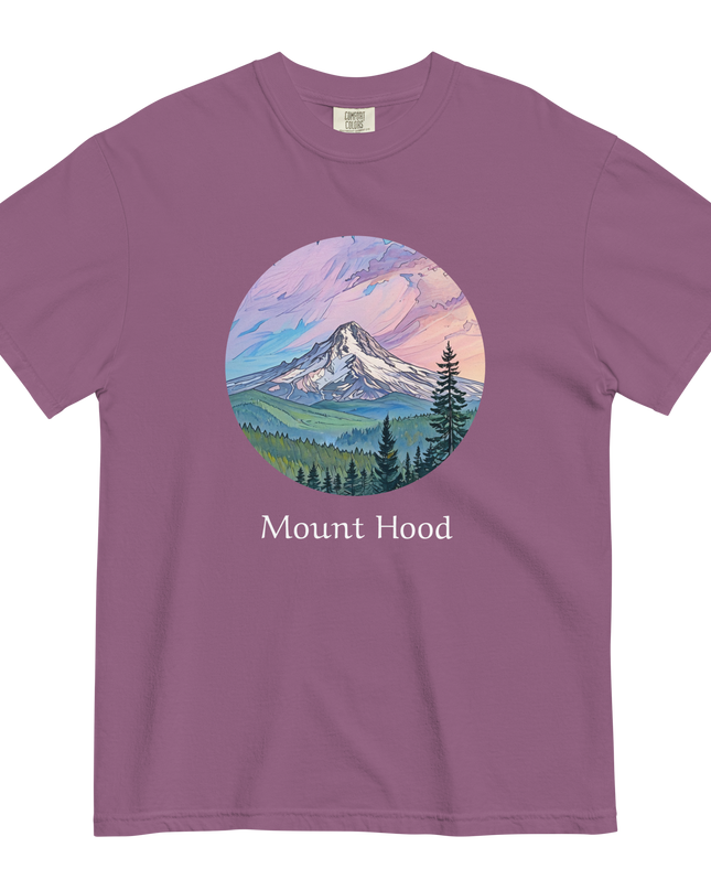 MOUNT HOOD - COMFORT COLORS - Unisex garment-dyed heavyweight t-shirt