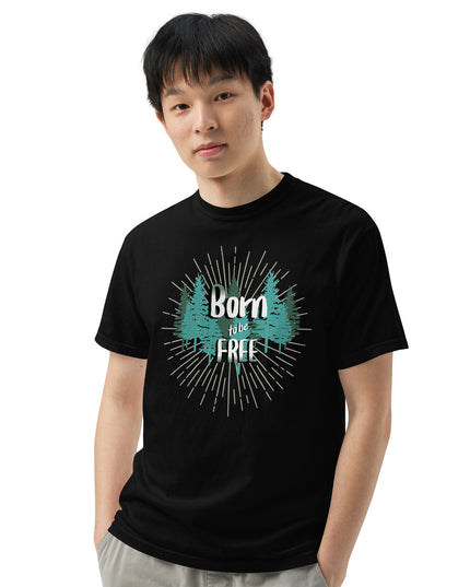 Born to Be Free - Unisex garment-dyed heavyweight t-shirt