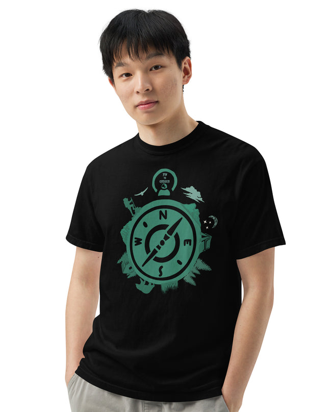 NW to Oregon - Unisex garment-dyed heavyweight t-shirt