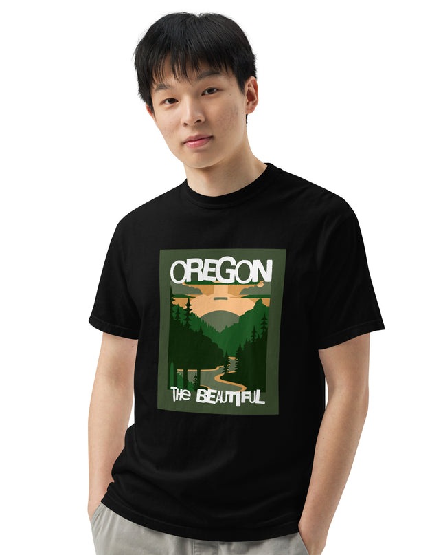 Oregon The Beautiful - Unisex garment-dyed heavyweight t-shirt