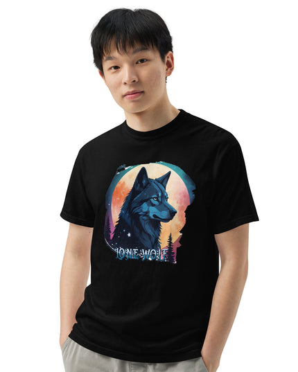 Lone Wolf -  Unisex garment-dyed heavyweight t-shirt
