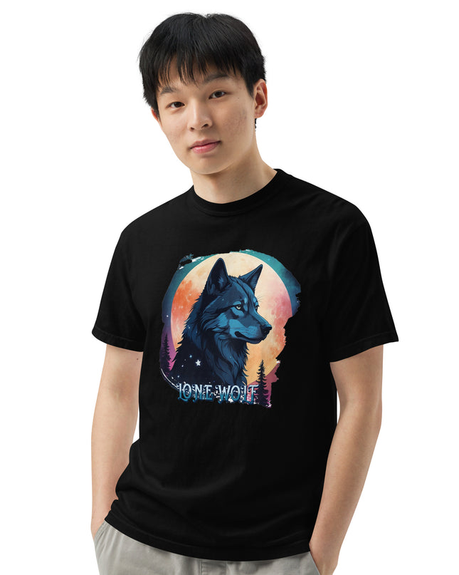 Lone Wolf -  Unisex garment-dyed heavyweight t-shirt