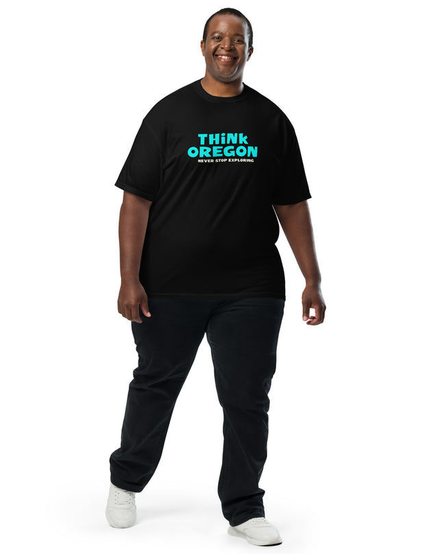 Think Oregon - Unisex garment-dyed heavyweight t-shirt