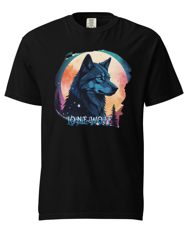 Lone Wolf -  Unisex garment-dyed heavyweight t-shirt