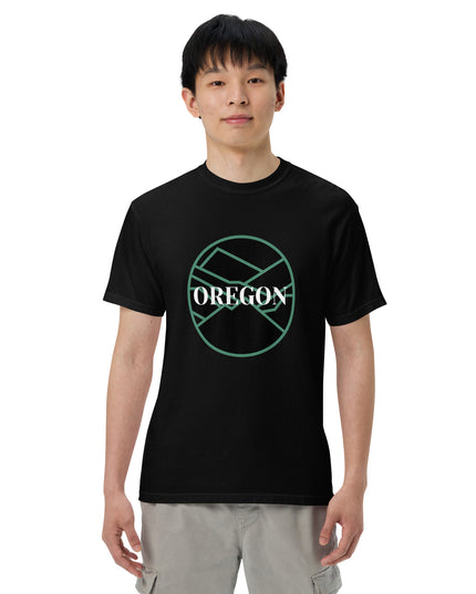 OREGON - Unisex garment-dyed heavyweight t-shirt