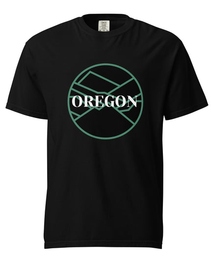OREGON - Unisex garment-dyed heavyweight t-shirt
