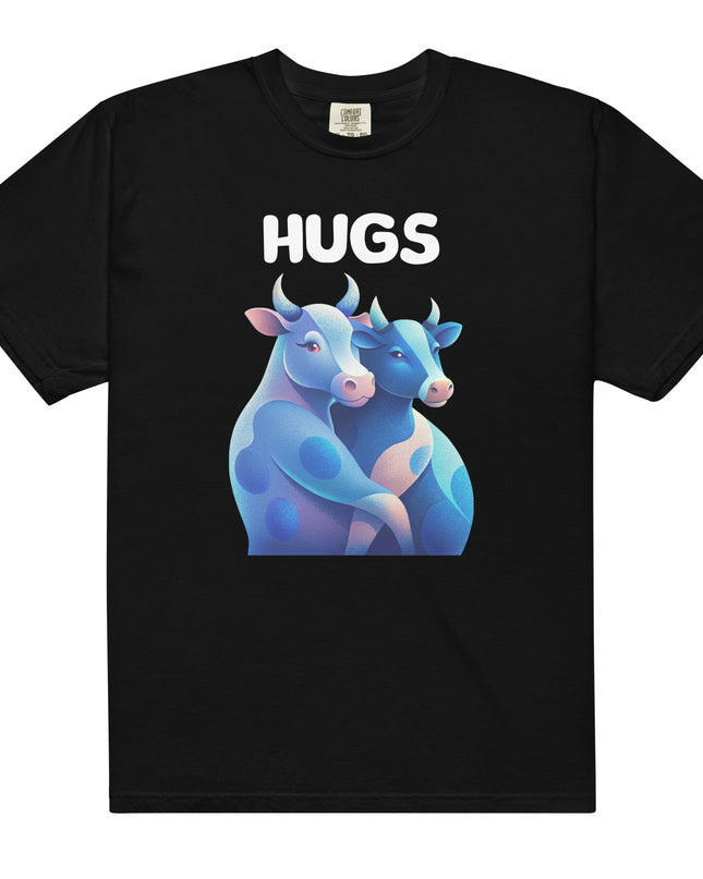HUGS - Cows - Comfort Colors -Unisex garment-dyed heavyweight t-shirt