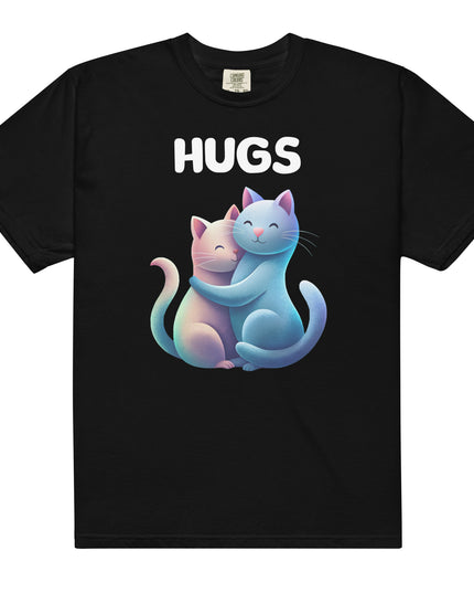 HUGS - CATS - Comfort Colors - Unisex garment-dyed heavyweight t-shirt