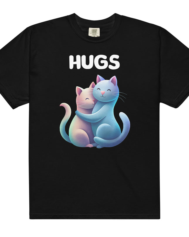 HUGS - CATS - Comfort Colors - Unisex garment-dyed heavyweight t-shirt