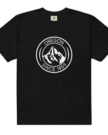 OREGON SINCE 1859 - WHITE - Comfort Color - Unisex garment-dyed heavyweight t-shirt
