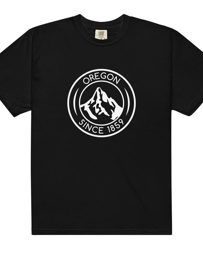 OREGON SINCE 1859 - WHITE - Comfort Color - Unisex garment-dyed heavyweight t-shirt