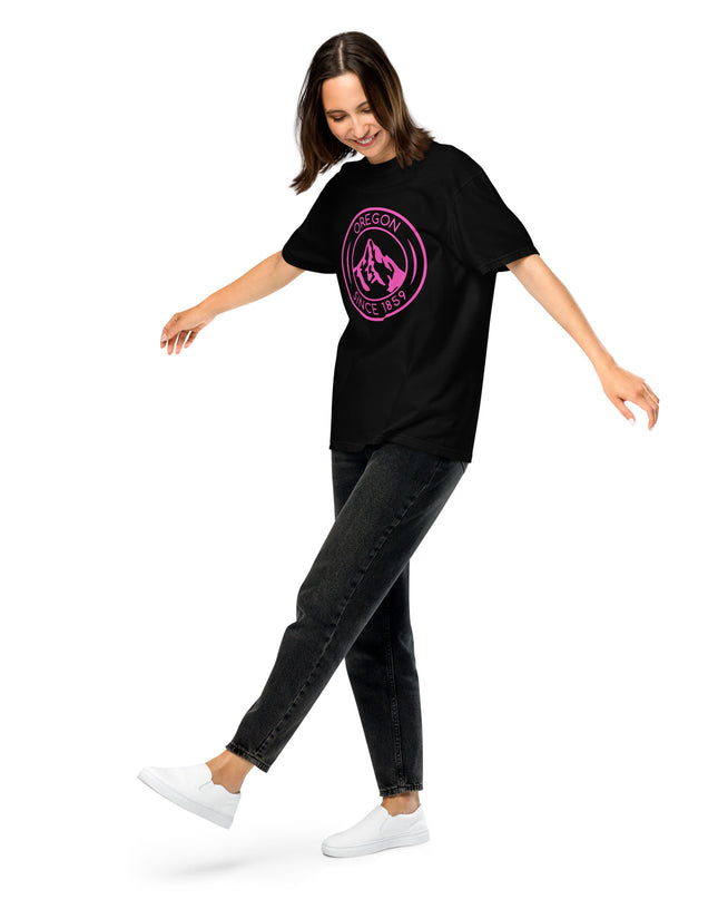 OREGON SINCE 1859 - HOT PINK - Comfort Colors - Unisex garment-dyed heavyweight t-shirt