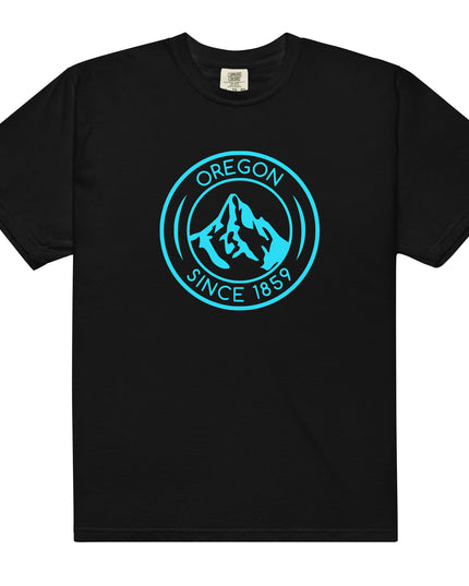 OREGON SINCE 1859 - AQUA - Comfort Colors - Unisex garment-dyed heavyweight t-shirt