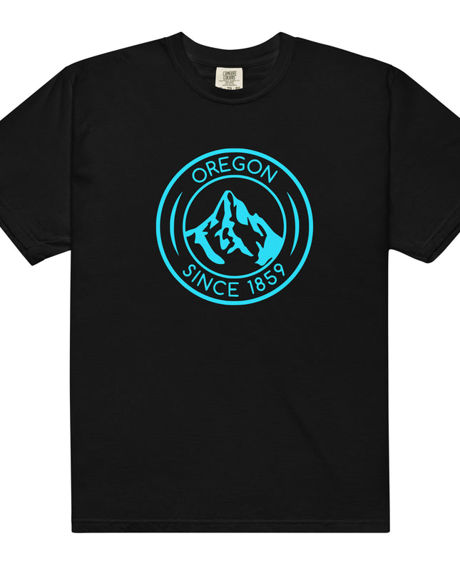 OREGON SINCE 1859 - AQUA - Comfort Colors - Unisex garment-dyed heavyweight t-shirt