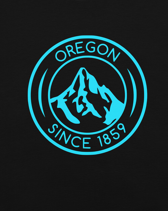 OREGON SINCE 1859 - AQUA - Comfort Colors - Unisex garment-dyed heavyweight t-shirt