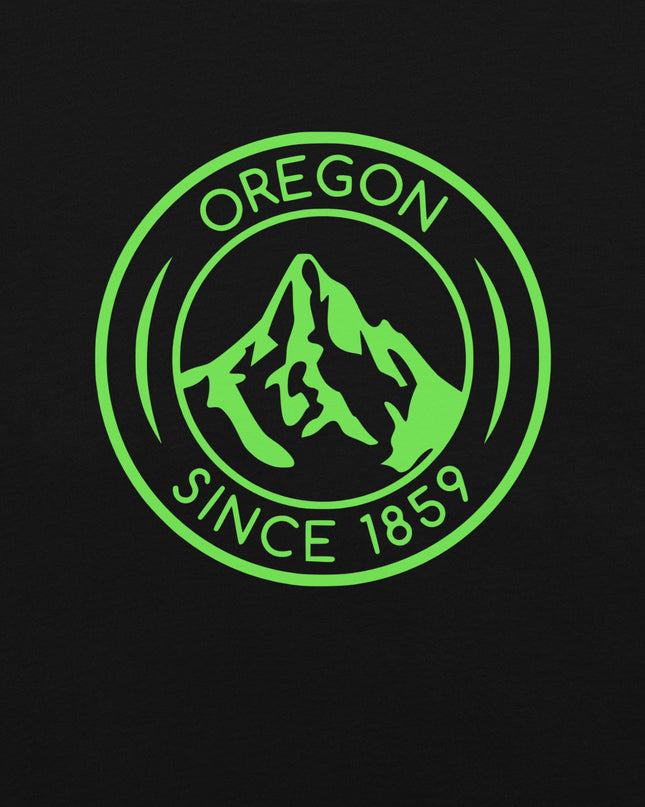 OREGON SINCE 1859 - LIME - Comfort Colors - Unisex garment-dyed heavyweight t-shirt
