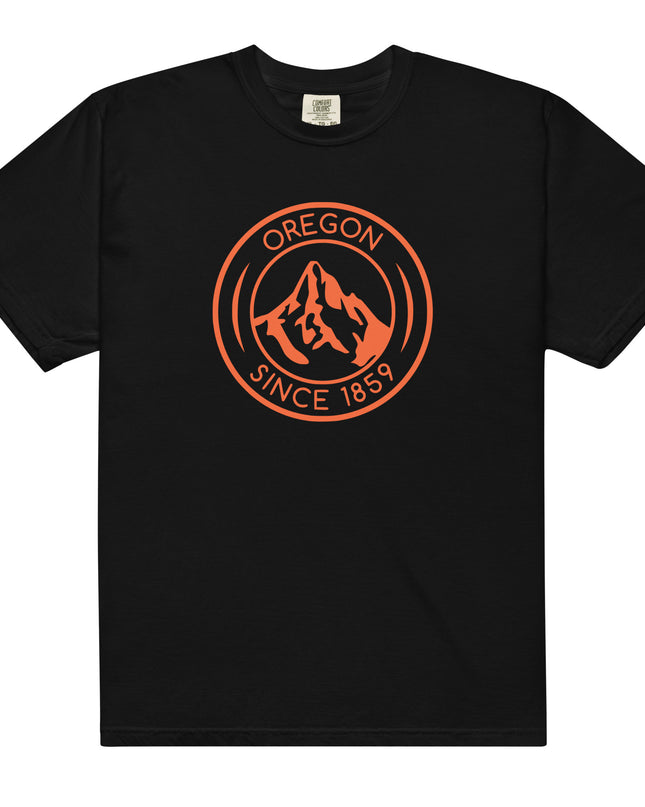 OREGON SINCE 1859 - ORANGE - Comfort Colors - Unisex garment-dyed heavyweight t-shirt