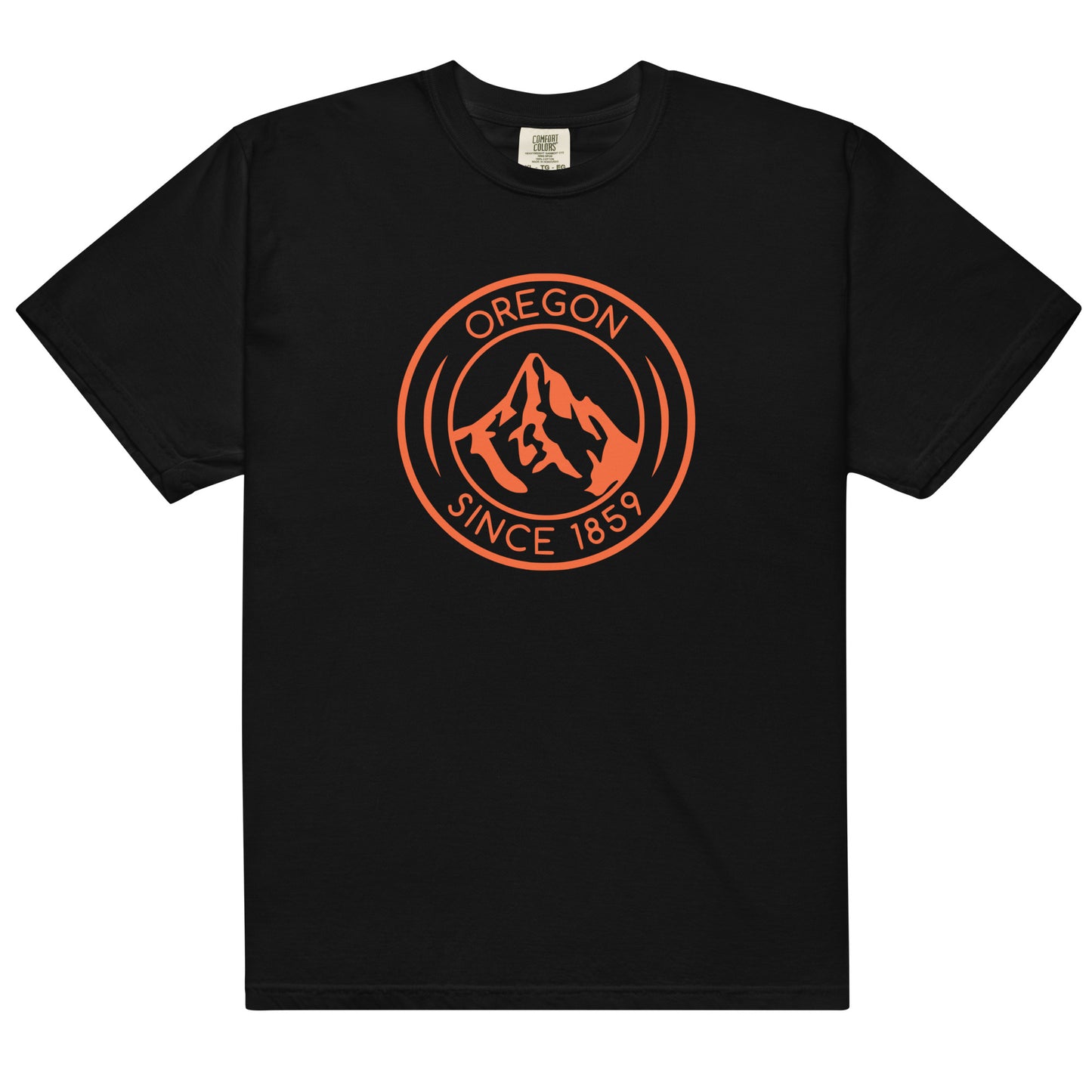 OREGON SINCE 1859 - ORANGE - Comfort Colors - Unisex garment-dyed heavyweight t-shirt