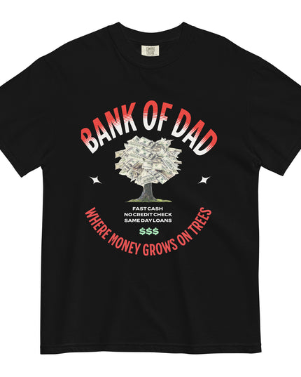 BANK OF DAD - Comfort Colors - Unisex garment-dyed heavyweight t-shirt