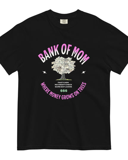 BANK OF MOM - Comfort Colors - Unisex garment-dyed heavyweight t-shirt