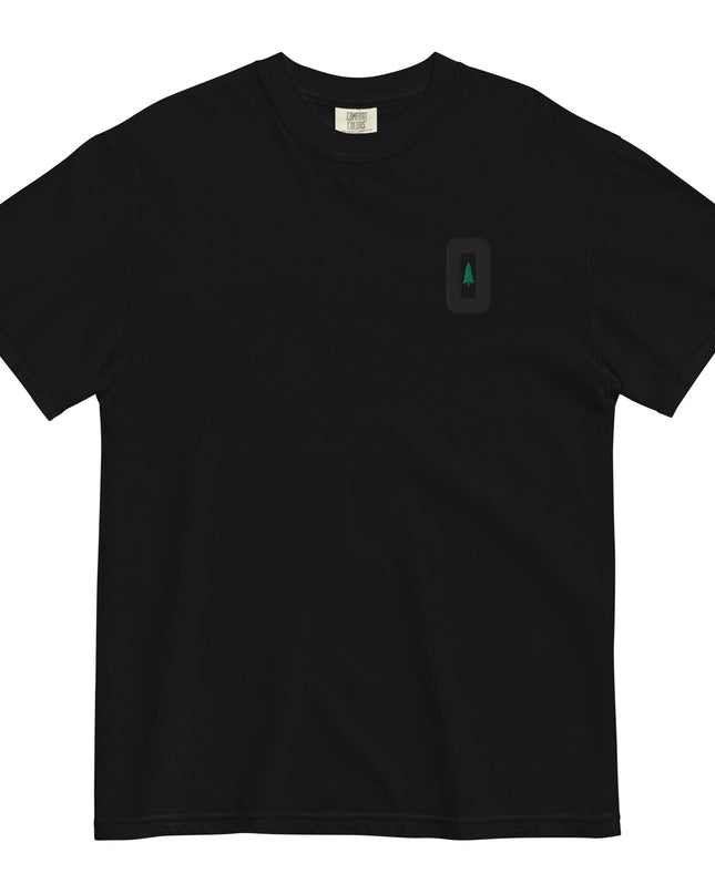 O FOR OREGON - EMBROIDERED - Comfort Colors - Unisex garment-dyed heavyweight t-shirt