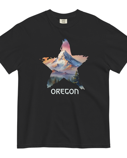 OREGON STAR - COMFOR COLORS - Unisex garment-dyed heavyweight t-shirt